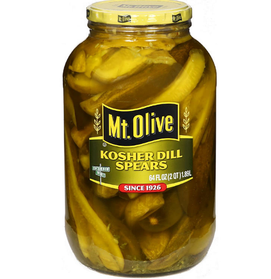 Mt Olive Fresh Kosher Dill Spears (64 oz.)