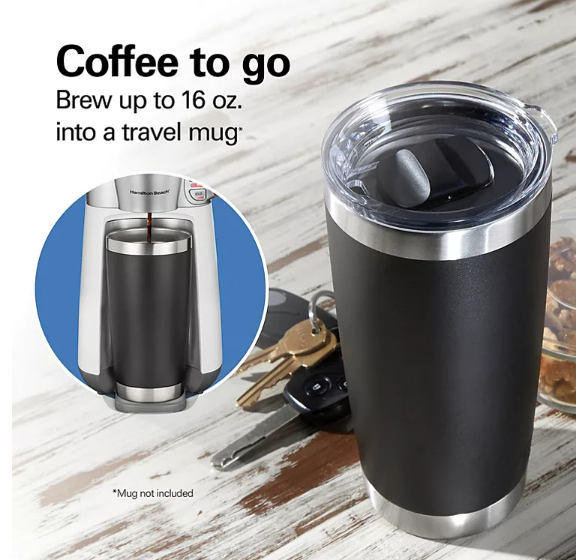 Hamilton Beach Convenient Craft Rapid Cold Brew & Hot Coffee Maker