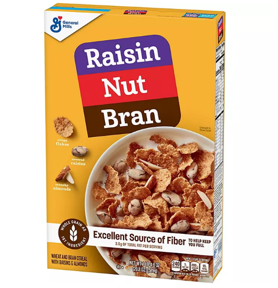 Raisin Nut Bran Breakfast Cereal (2 pk.)