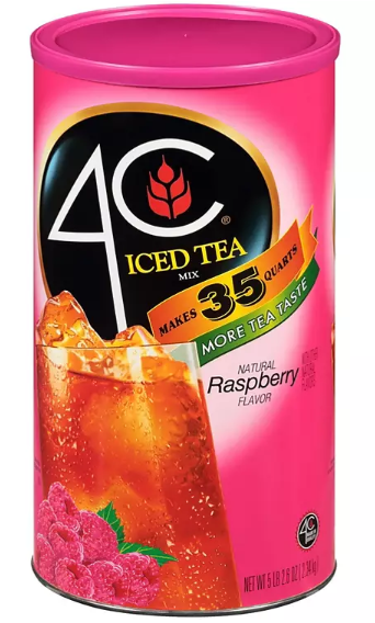 4C 35 QT Raspberry Iced Tea Mix (82.6 oz.)