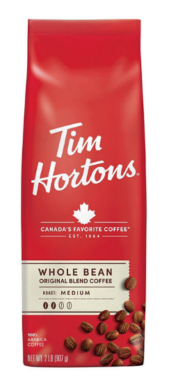 Tim Hortons Whole Bean Coffee, Medium Roast (32 oz.)