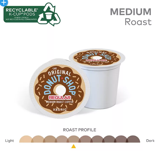 The Original Donut Shop Regular Keurig K-Cup Pods (100 ct.)