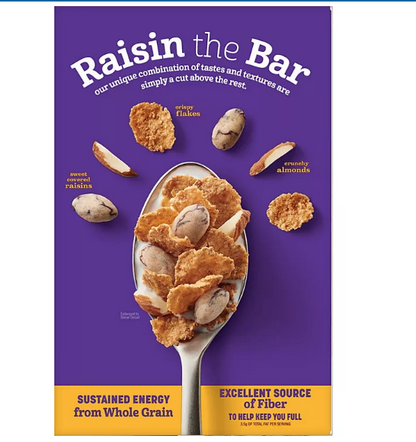 Raisin Nut Bran Breakfast Cereal (2 pk.)