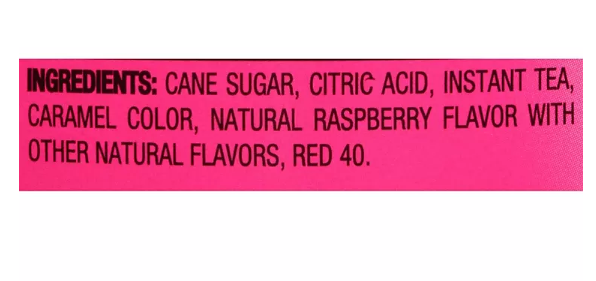 4C 35 QT Raspberry Iced Tea Mix (82.6 oz.)