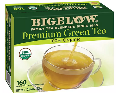 Bigelow Premium Organic Green Tea (160 ct.)