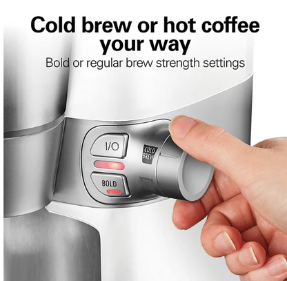 Hamilton Beach Convenient Craft Rapid Cold Brew & Hot Coffee Maker