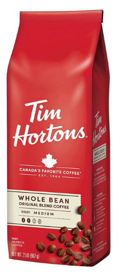 Tim Hortons Whole Bean Coffee, Medium Roast (32 oz.)