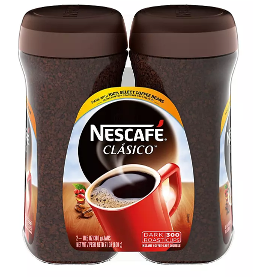 Nescafé Clasico Instant Coffee (10.5 oz., 2 pk.)