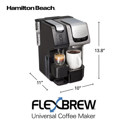 Hamilton Beach FlexBrew 3-in-1 Universal Coffee Maker