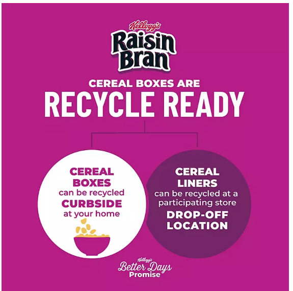 Kellogg's Raisin Bran Breakfast Cereal (2 pk.)