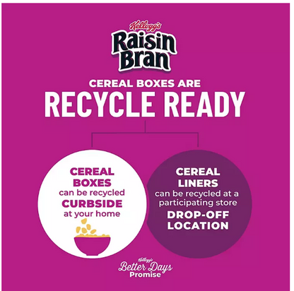 Kellogg's Raisin Bran Breakfast Cereal (2 pk.)