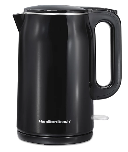 Hamilton Beach Cool-Touch Kettle, 1.6 Liter Capacity