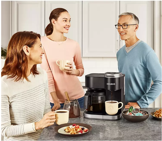 Keurig K-Duo Single Serve and Carafe Coffee Maker with Removable Reservoir