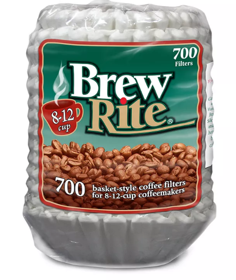 Brew Rite Coffee Filter (8-12 Cups, 700ct.)