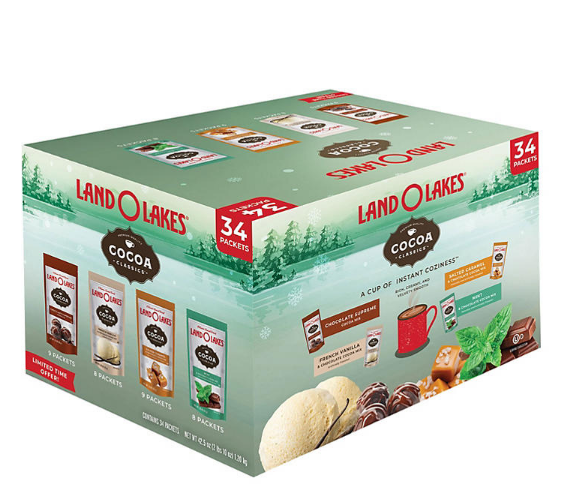 Land O'Lakes Cocoa Classics Hot Cocoa Mix, Variety Pack (34 pk.)