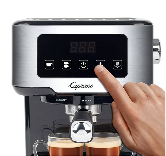 Capresso Touchscreen Espresso Machine with Removable Water Tank