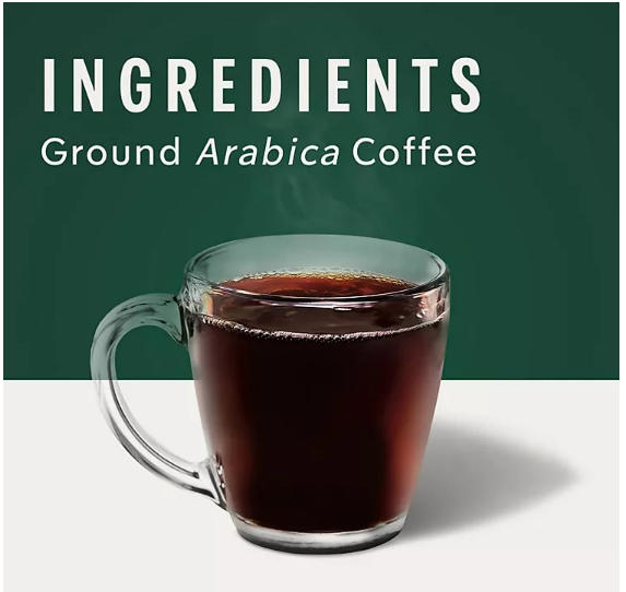 Starbucks Dark French Roast Ground Coffee (40 oz.)