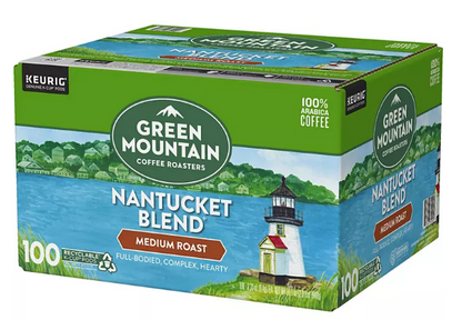 Green Mountain Coffee Roasters Nantucket Blend Keurig K-Cup Pods (100 ct.)