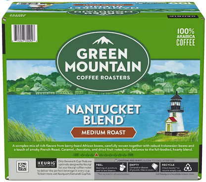 Green Mountain Coffee Roasters Nantucket Blend Keurig K-Cup Pods (100 ct.)