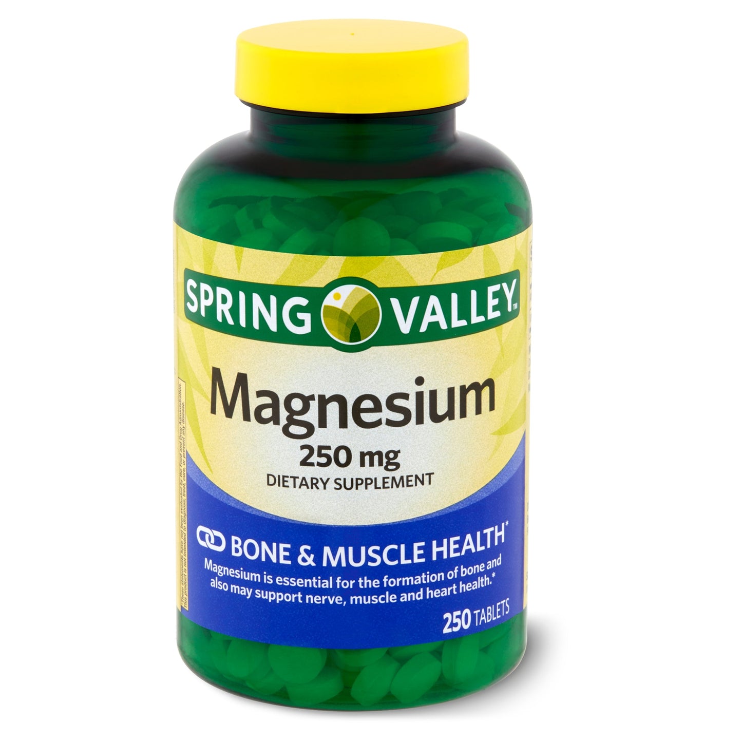 Spring Valley Magnesium Tablets, 250 mg, 250 Ct