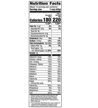 Chex Gluten-Free Breakfast Cereal, Chocolate (2 pk.)